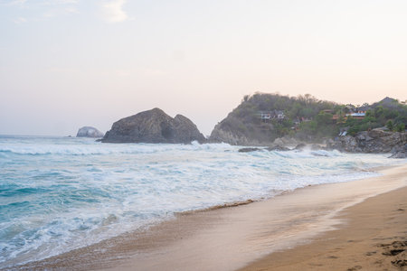 beach and seaの写真素材