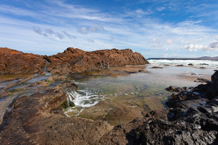 Jarugo beach, Fuerteventura, Canary Islands, Spain