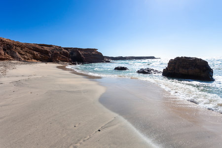 Beautiful beach with white sand