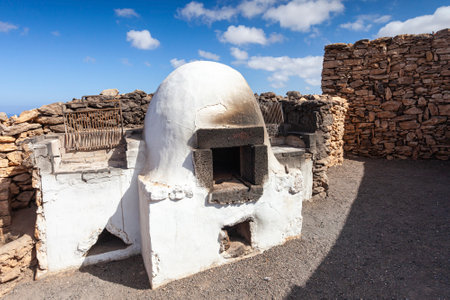 Traditional clay oven in Fuerteventura, Canary Islands, Spain