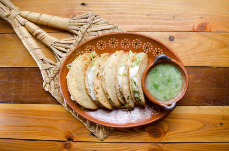 Authentic mexican tacosの写真素材