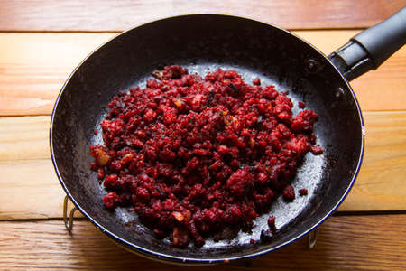 Authentic mexican chorizoの写真素材