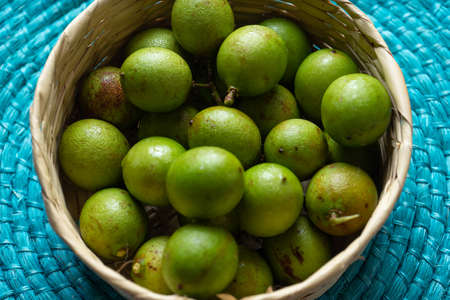 Fresh huaya fruit ready to eat