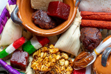 Traditional mexican candiesの写真素材