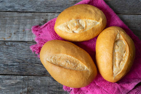 Traditional mexican bread: Bolillos