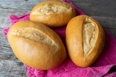 Traditional mexican bread: Bolillos