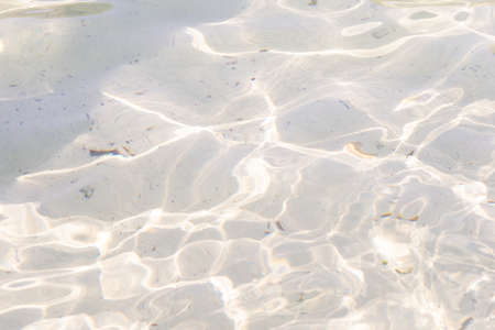 Clear water texture surface