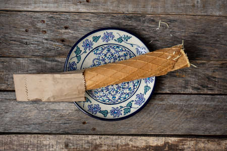 traditional Yucatan food: "marquesitas" dessertの写真素材