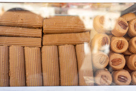 Traditional mexican milk candy: Dulce de leche