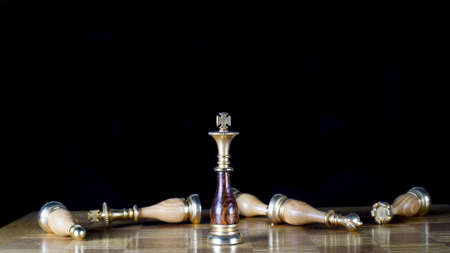 Some Chessmen on the Chessboard