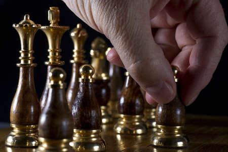 A Hand Made Openning Chess King