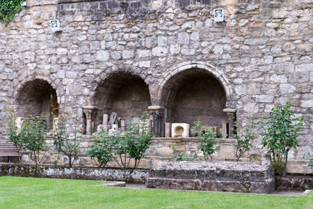 "San Pedro de la Rua" Church, Estella, Navarre. Spain. St. James Way.の写真素材