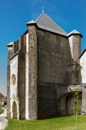 View of the "San AgustÃ­n" Chapel. Roncesvalles. Spain. XIV century.の写真素材