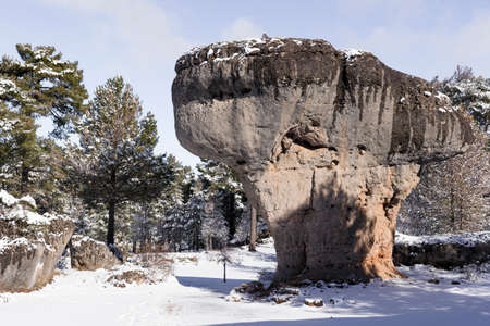 View of View of Enchanted City of Cuenca, Spain.の写真素材