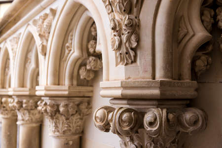 View of the city of Cuenca, Spain.の写真素材