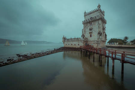 View of Tower of Belem. Portugal.