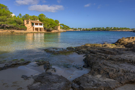 Costa Brava, Spain. Costa Brava is one of the most beautiful beaches in Europe.の写真素材