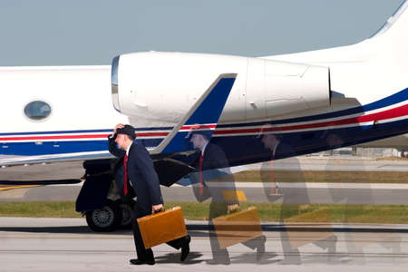 Man late for his flight