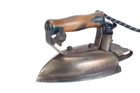 Old vintage ironの写真素材