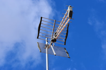 Television antennaの写真素材