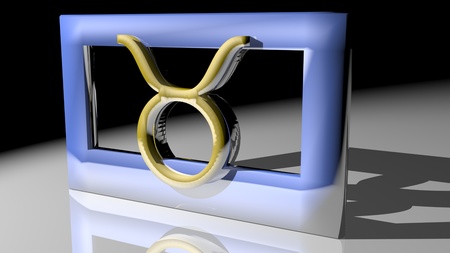 Taurus - Zodiac の写真素材