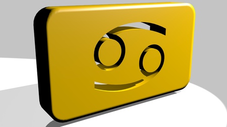 Cancer - Zodiac - Cancro - Zodiacoの写真素材