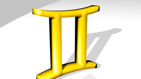 Gemini - Zodiac の写真素材