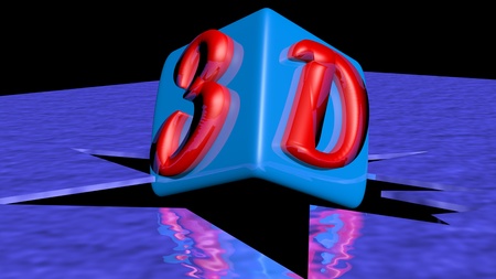 3Dの写真素材