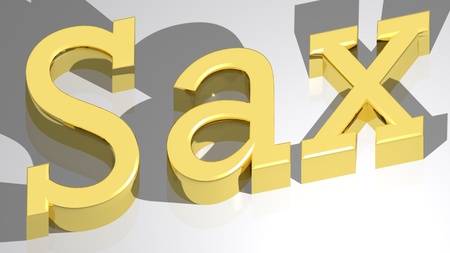 Saxの写真素材