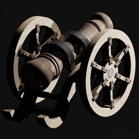 Old cannonの写真素材