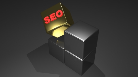 SEO - Search Engine Optimizationの写真素材