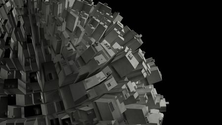 Concrete world - Buildingsの写真素材