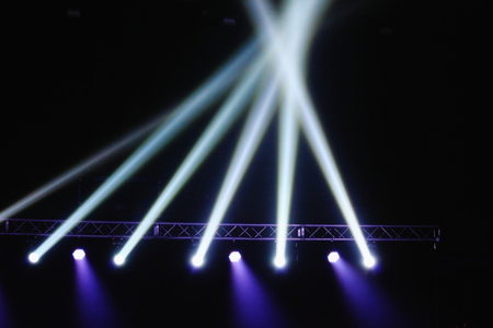Crossing Lights in the show time