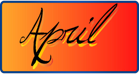 Aprilのイラスト素材