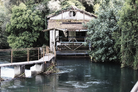 The old damの写真素材