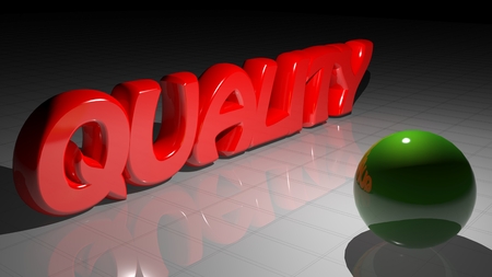 qualityの写真素材