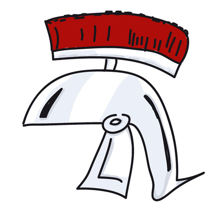 Roman soldier helmetの写真素材