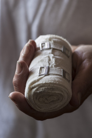 The medical bondageの写真素材