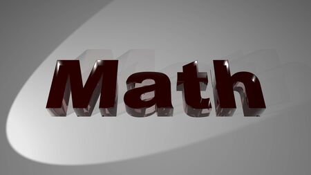"Math" for mathematicの写真素材