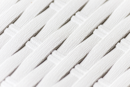 White texture of wickerの写真素材
