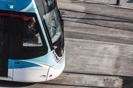 Tramway of Izmir (Turkey)のeditorial素材