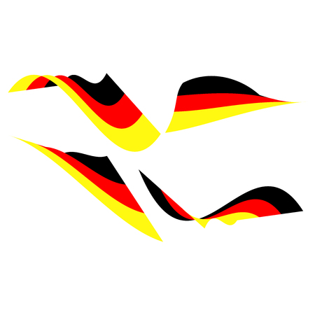 German flag collection - Vectorのイラスト素材
