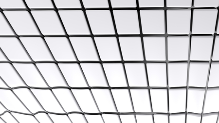 Abstract tiled perspective surface - 3D renderingの写真素材