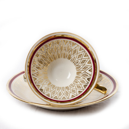 Retro - Vintage style tea cup - photoの写真素材