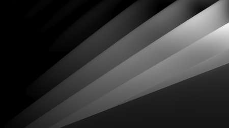 Background blue waved surface - 3D rendering illustrationの写真素材