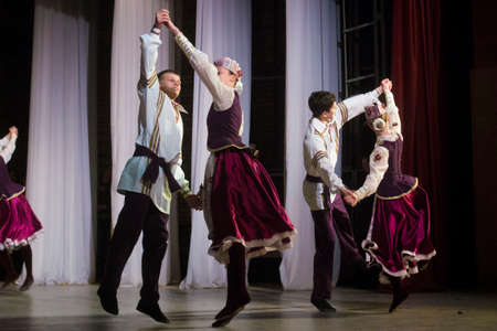 A group of unidentified young dancers participates in DancePower childrenのeditorial素材