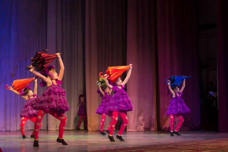 MegaDance children s competitions in choreography, 16 November 2013 in Minsk, Belarus のeditorial素材