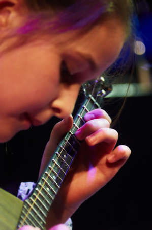 MINSK, BELARUS April 8: unidentified artists participate in International Forum of folk music and...