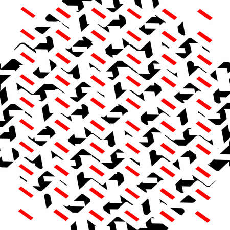 Abstract background in blackand red on whiteのイラスト素材