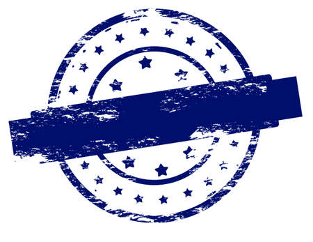 Rubber stamp with no text inside, vector illustrationのイラスト素材